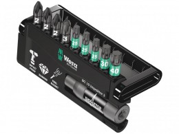 Wera Impaktor 8755/67-9/IMP DC Bit-Check Pozi / Torx 9 Piece Set £47.39